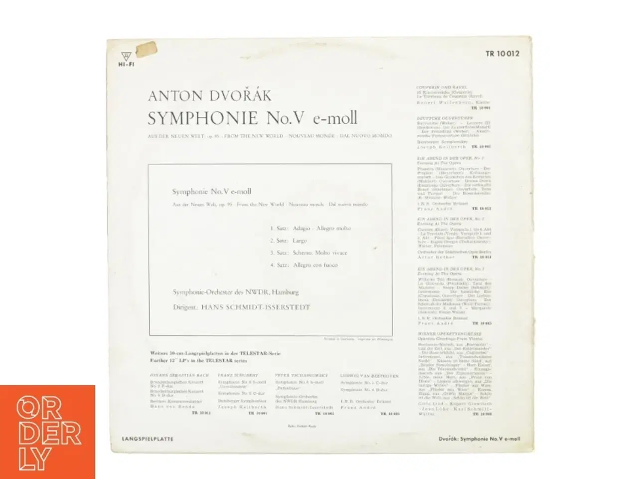 Billede 3 - Antonín Dvořák, symphonie no 5 fra Hi-fi (str. 30 cm)