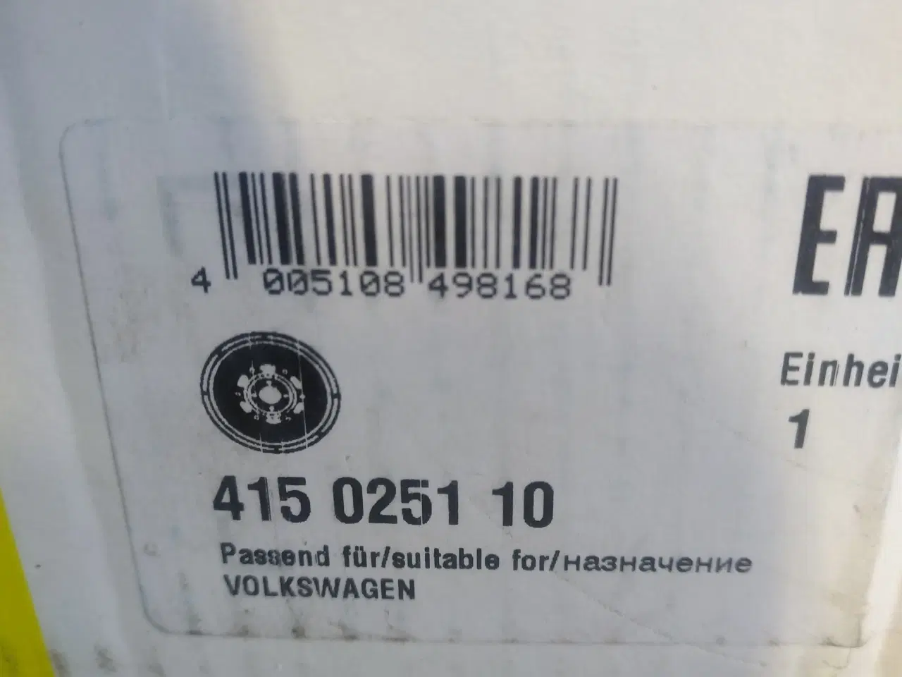 Billede 4 - Vw t5 174hk luk Kobling/svinghjul 