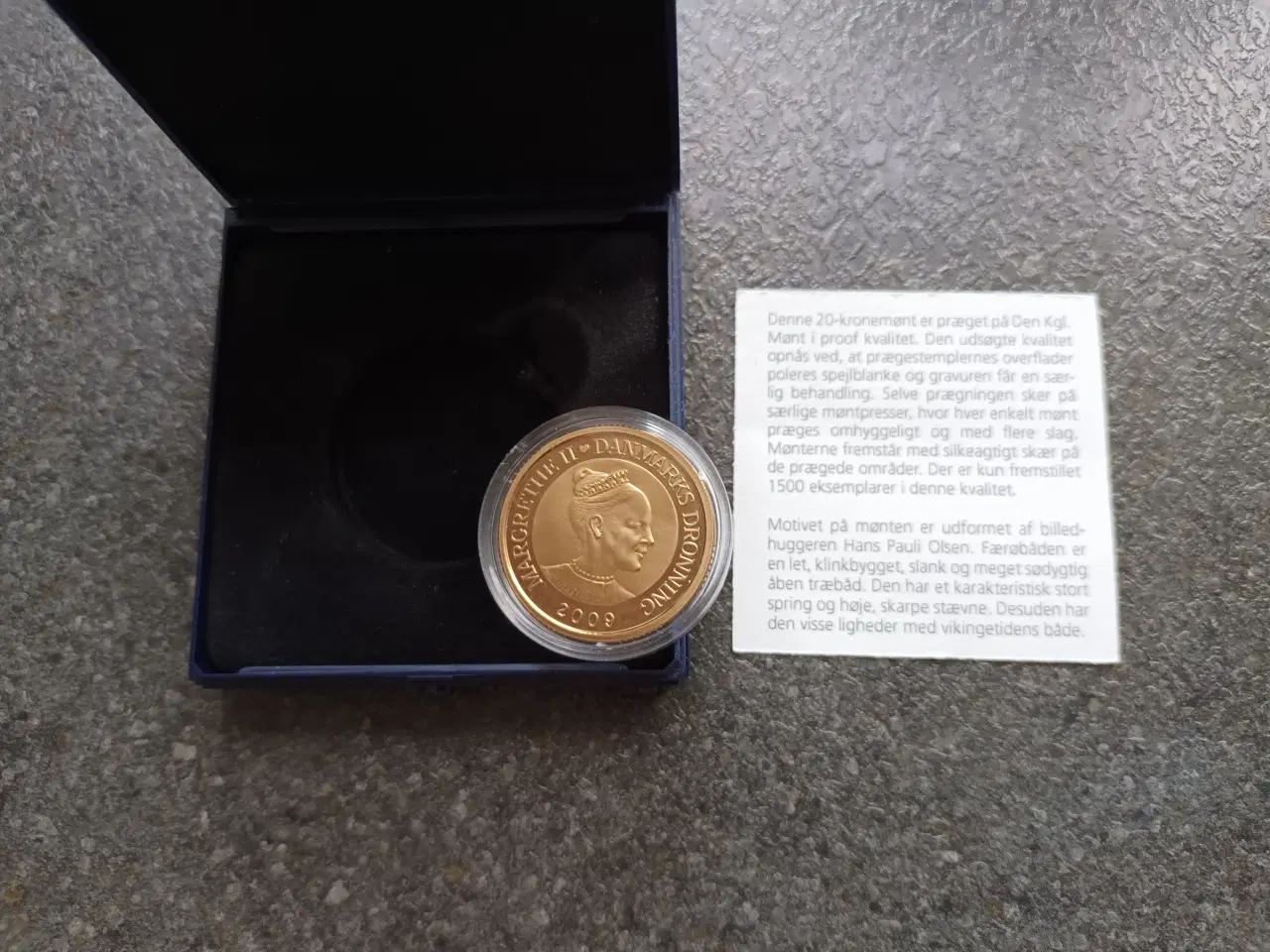 Billede 2 - 20 Kr i Proof Færøbåd.