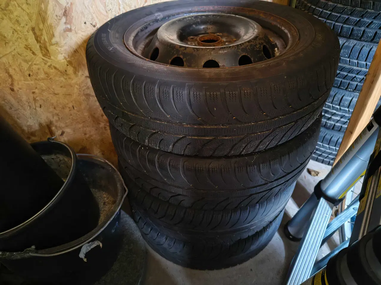 Billede 2 - Vinterdæk på stålfælge