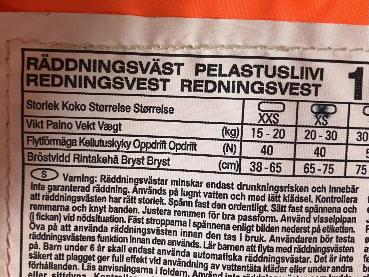 Billede 4 - Redningsveste til børn 