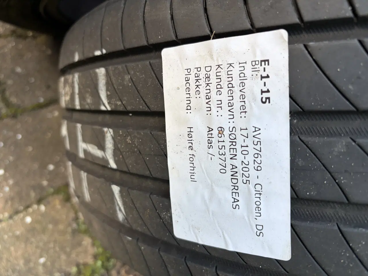 Billede 1 - Original fælge med sommer dæk