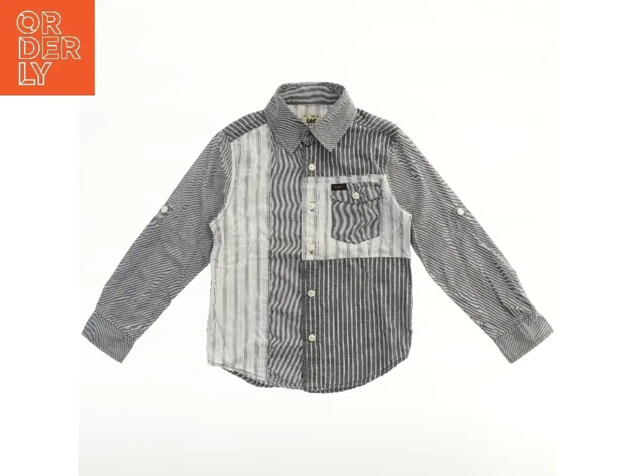 Billede 1 - Skjorte med striber fra Lee (str. 116)