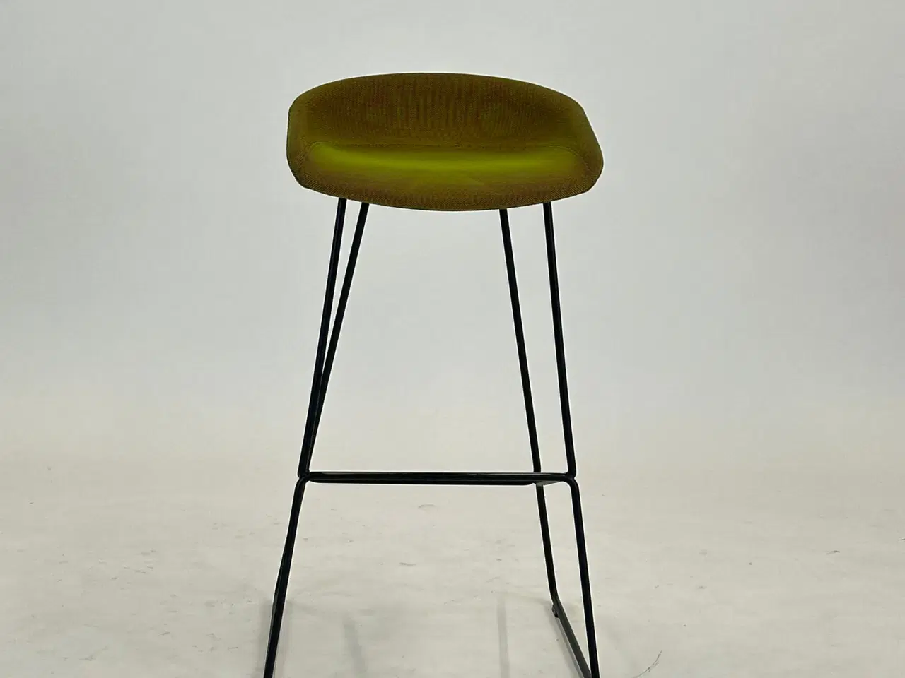 Billede 3 - HAY About A Stool - AAS 38 Barstol Grøn/Pink