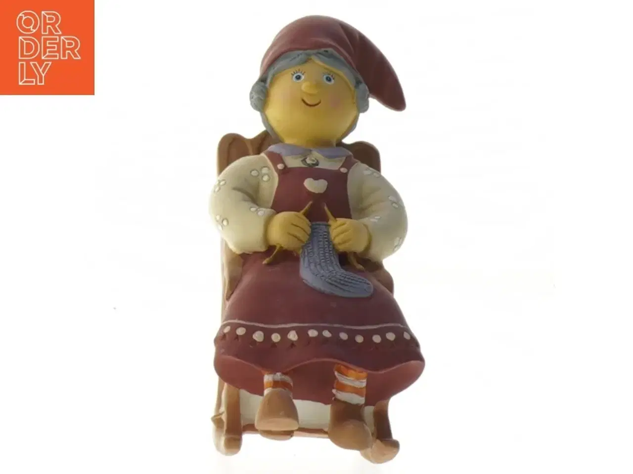 Billede 1 - Bedstemor Nisse figur fra Hejmdal (str. 13 cm)