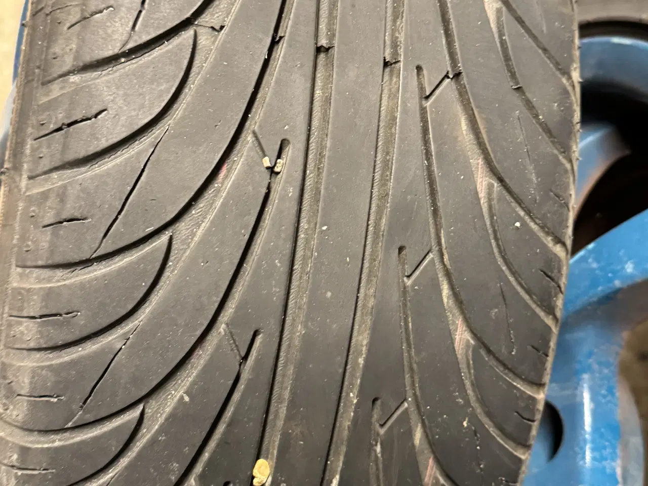 Billede 4 - Godt 4 alufælge med dæk 165x45x15 spostdæk