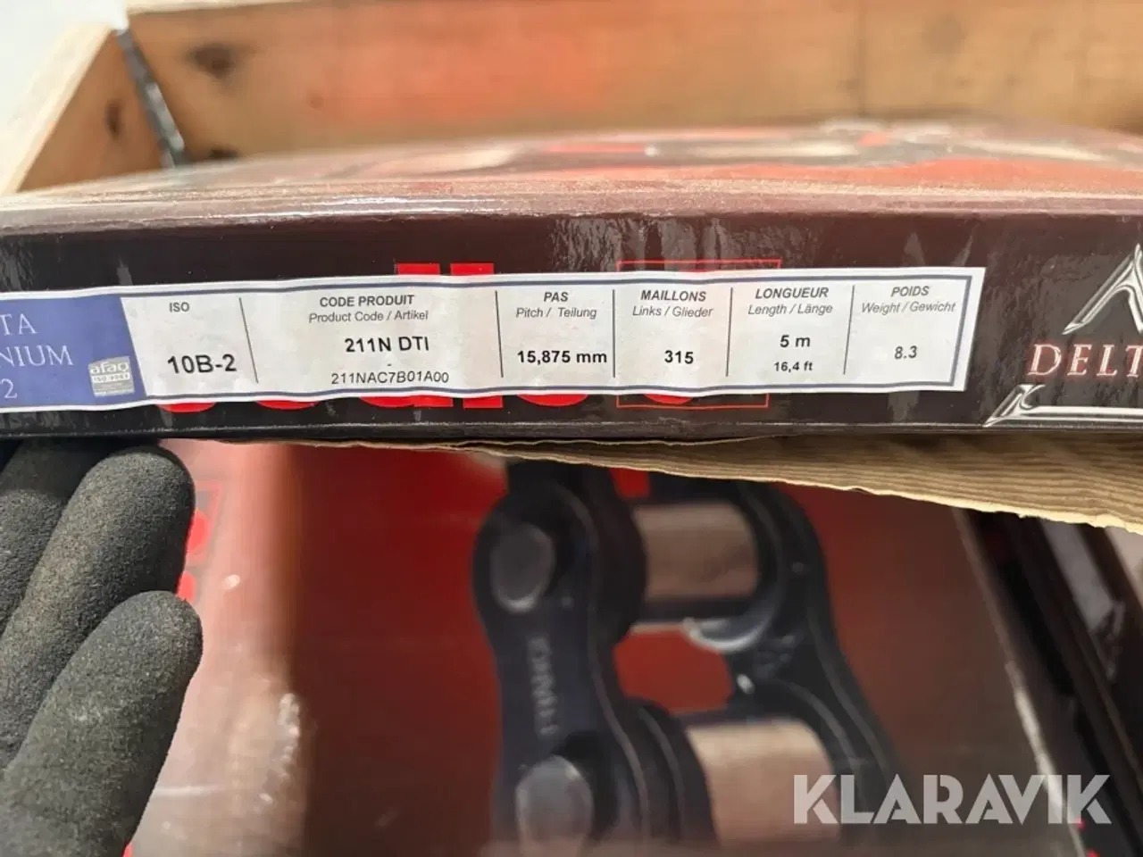Billede 7 - Lot - kæder Sedis 10B2 Duplex - 17 pakker