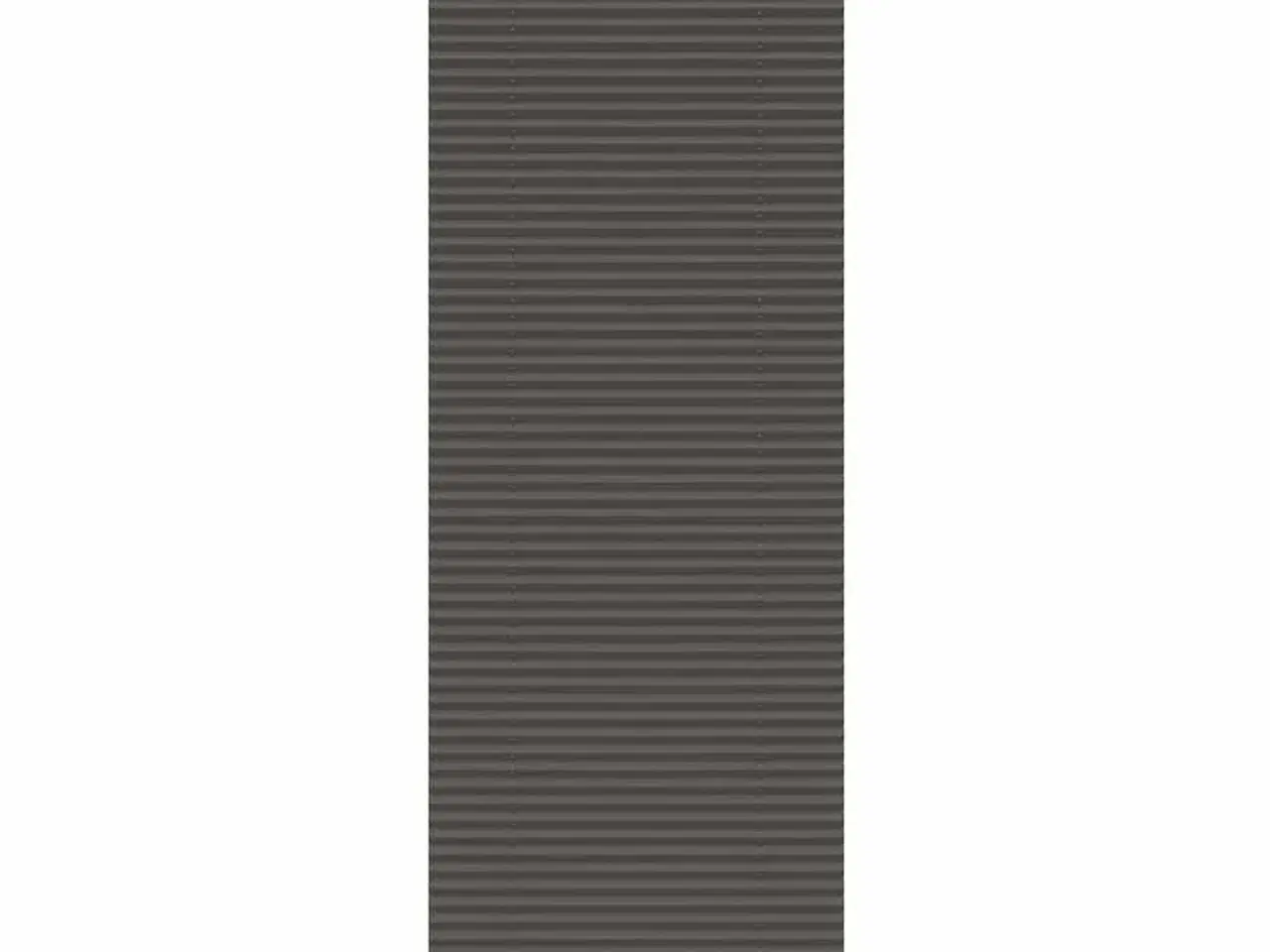 Billede 1 - Plisségardin Sort 80x200 cm Stofbredde 79,4 cm Polyester