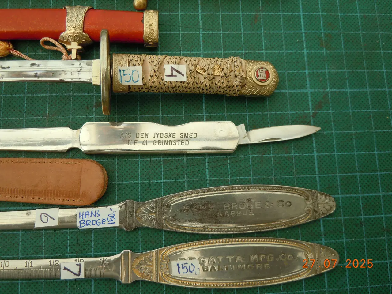 Billede 9 - Papirknive, Brevåbnere Vintage og antikke.