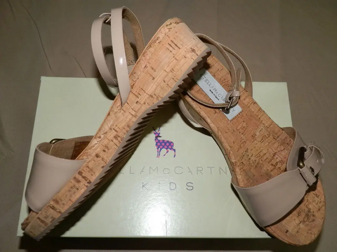 Billede 4 - Stella McCartney sandaler m. korkbund