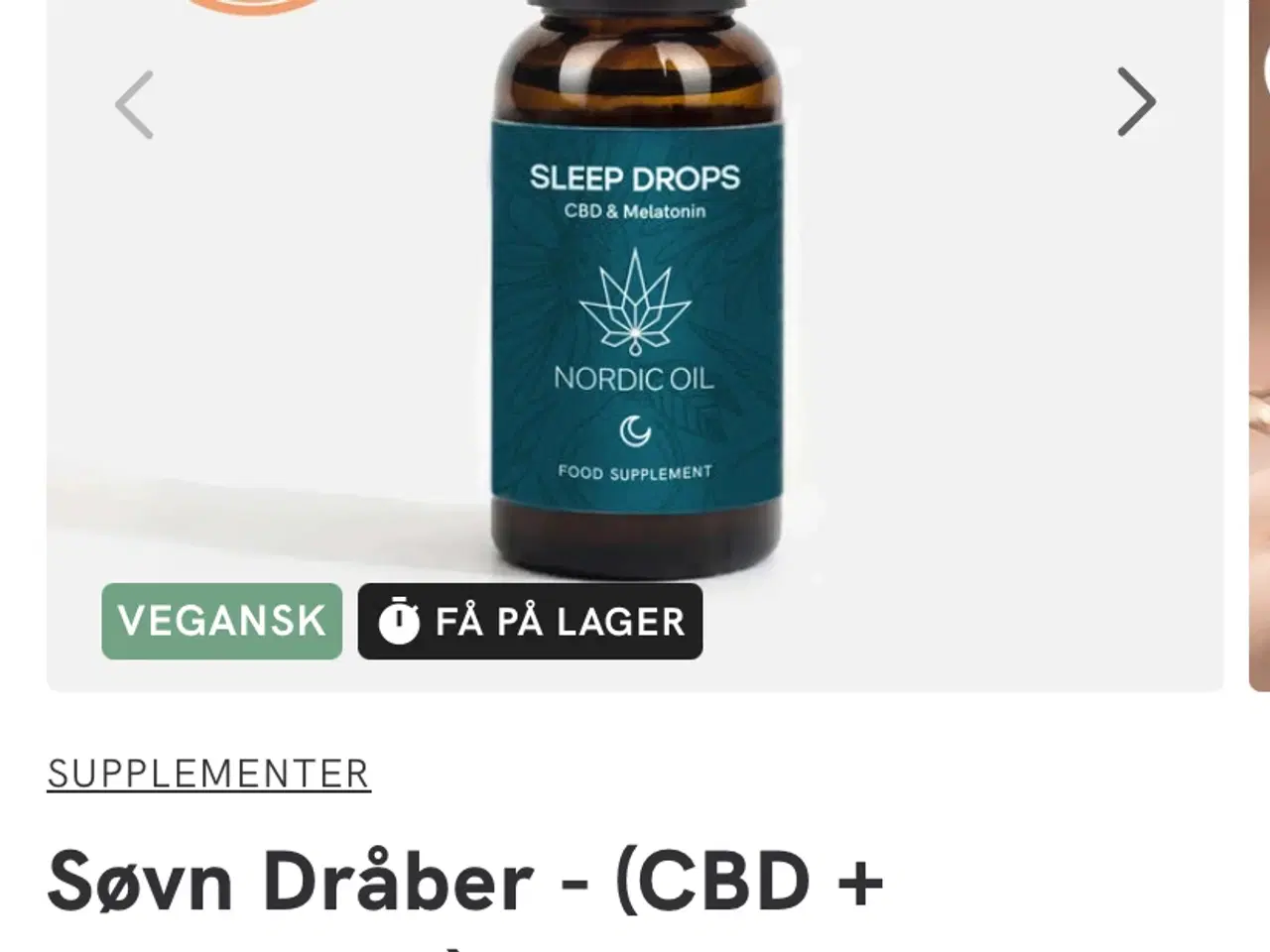 Billede 1 - Natur medicin - sleep dråber.