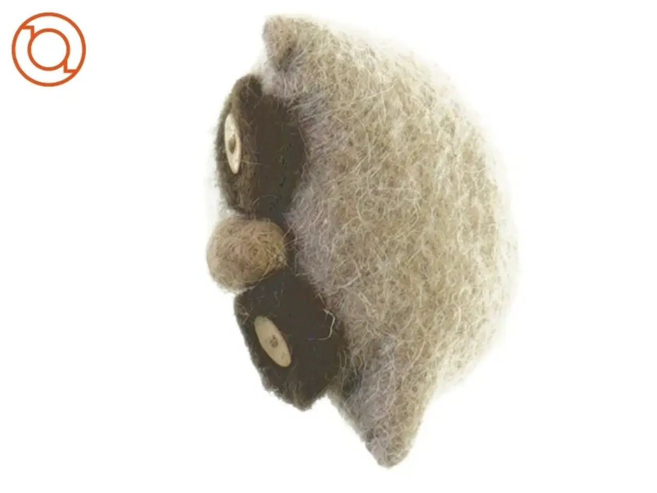 Billede 3 - Bamse ugle i filt (str. 12 x 10 cm)