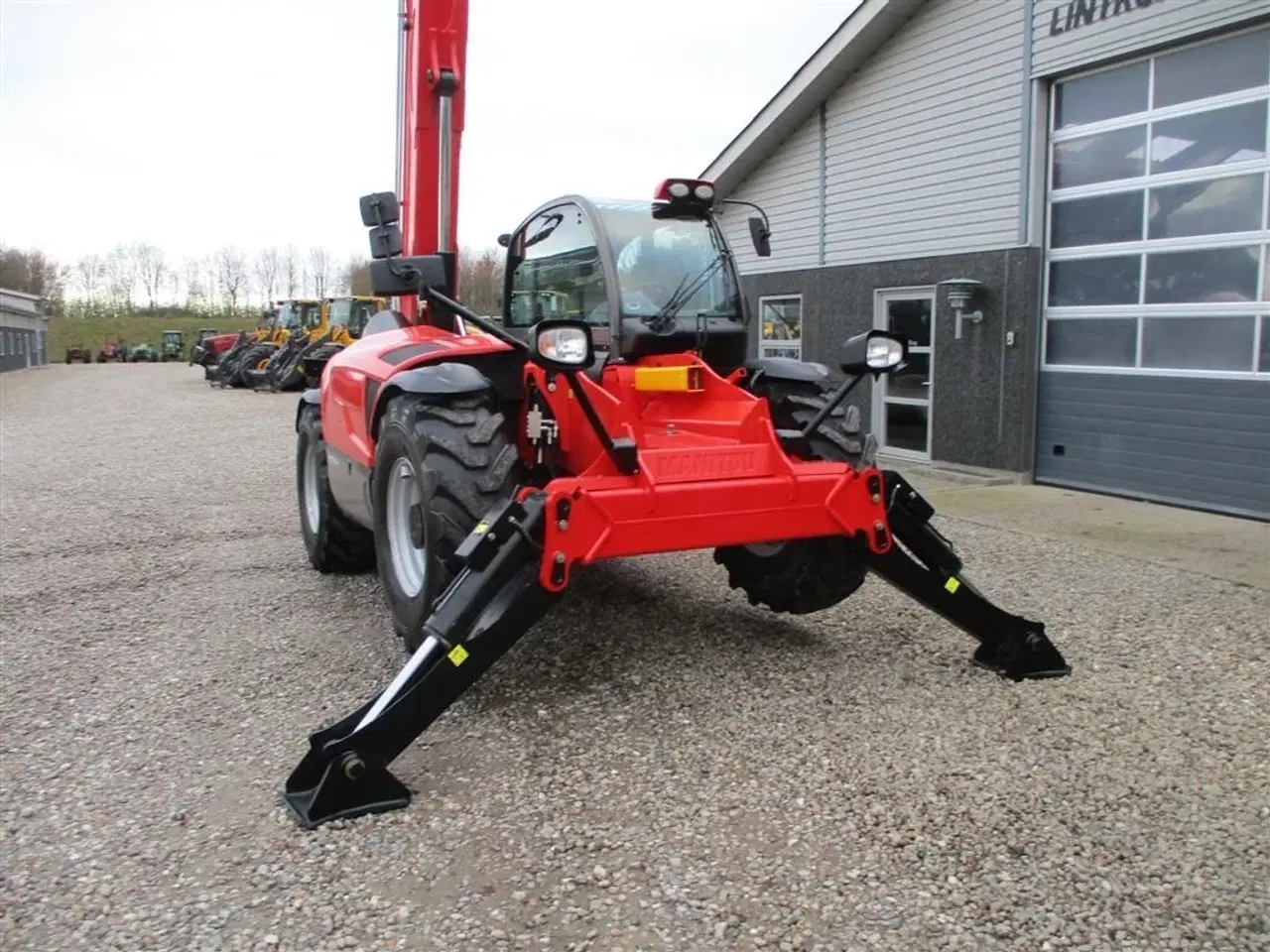 Billede 17 - Manitou MT1840A Comfort. Dansk maskine, med hydrauliske pallegafler.