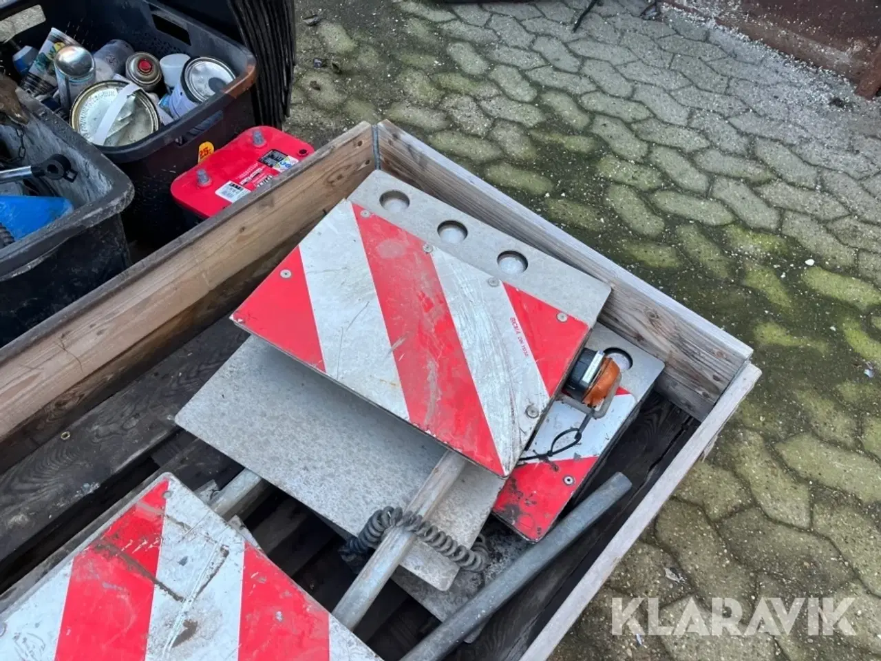 Billede 3 - Udtræksskilte til lastbil 4 styk