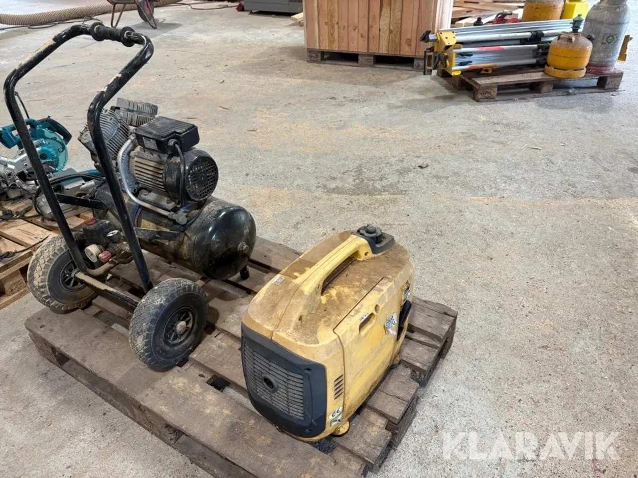 Billede 4 - Generator og kompressor