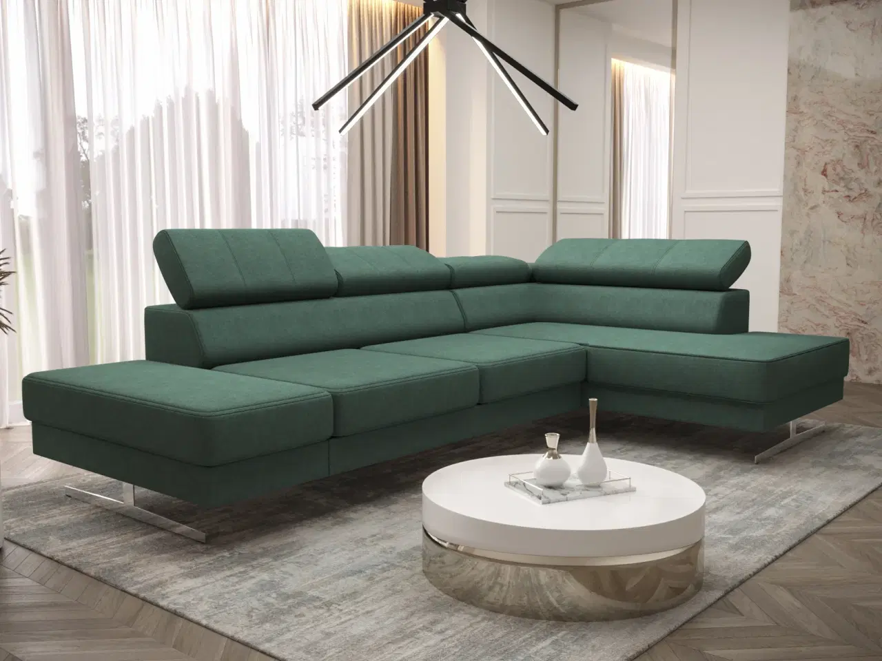 Billede 7 - EMPIRE MINI HJØRNESOFA 300x180