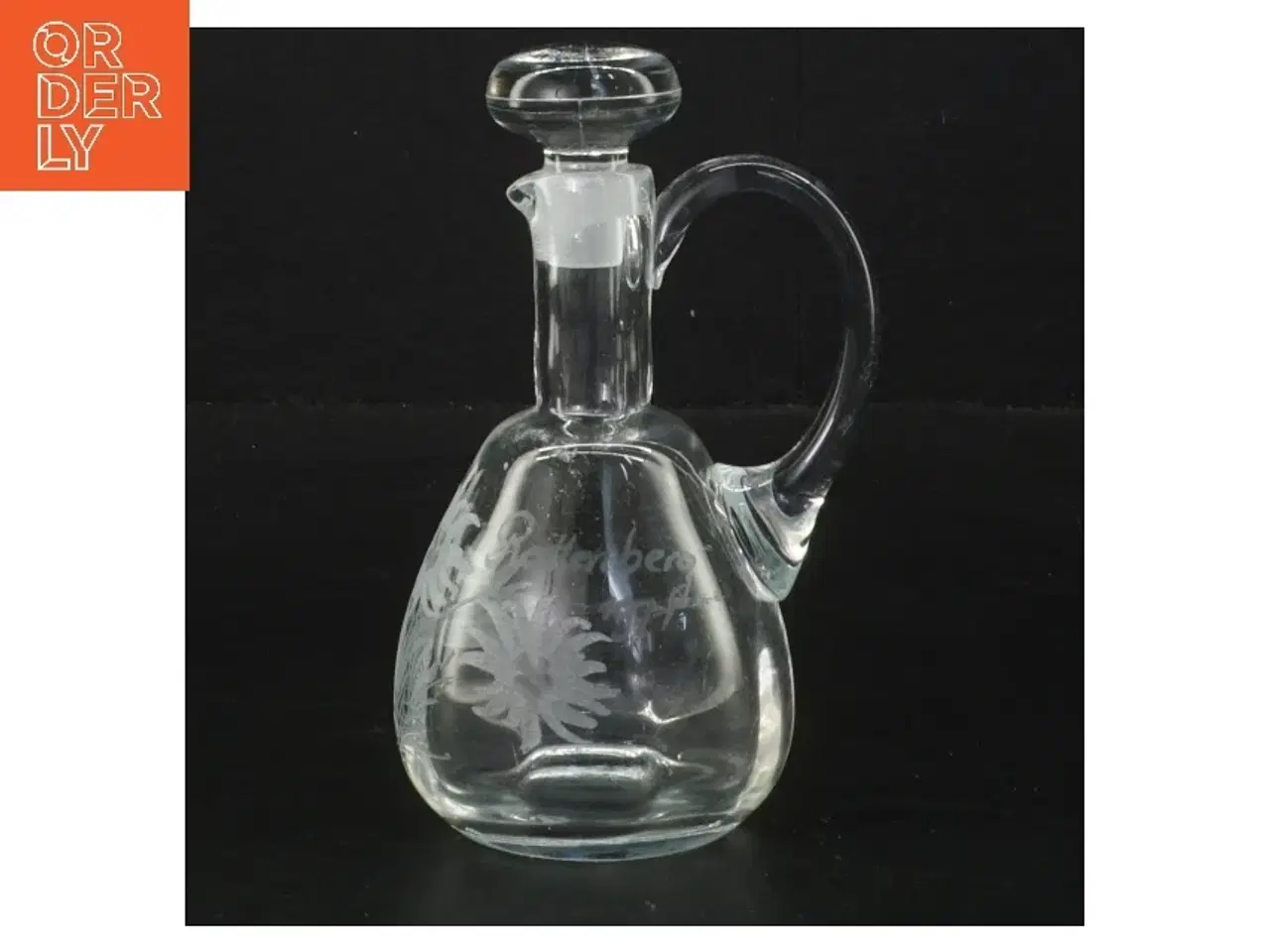 Billede 1 - Glaskaraffel slotsholmsglas (str. 13 cm)