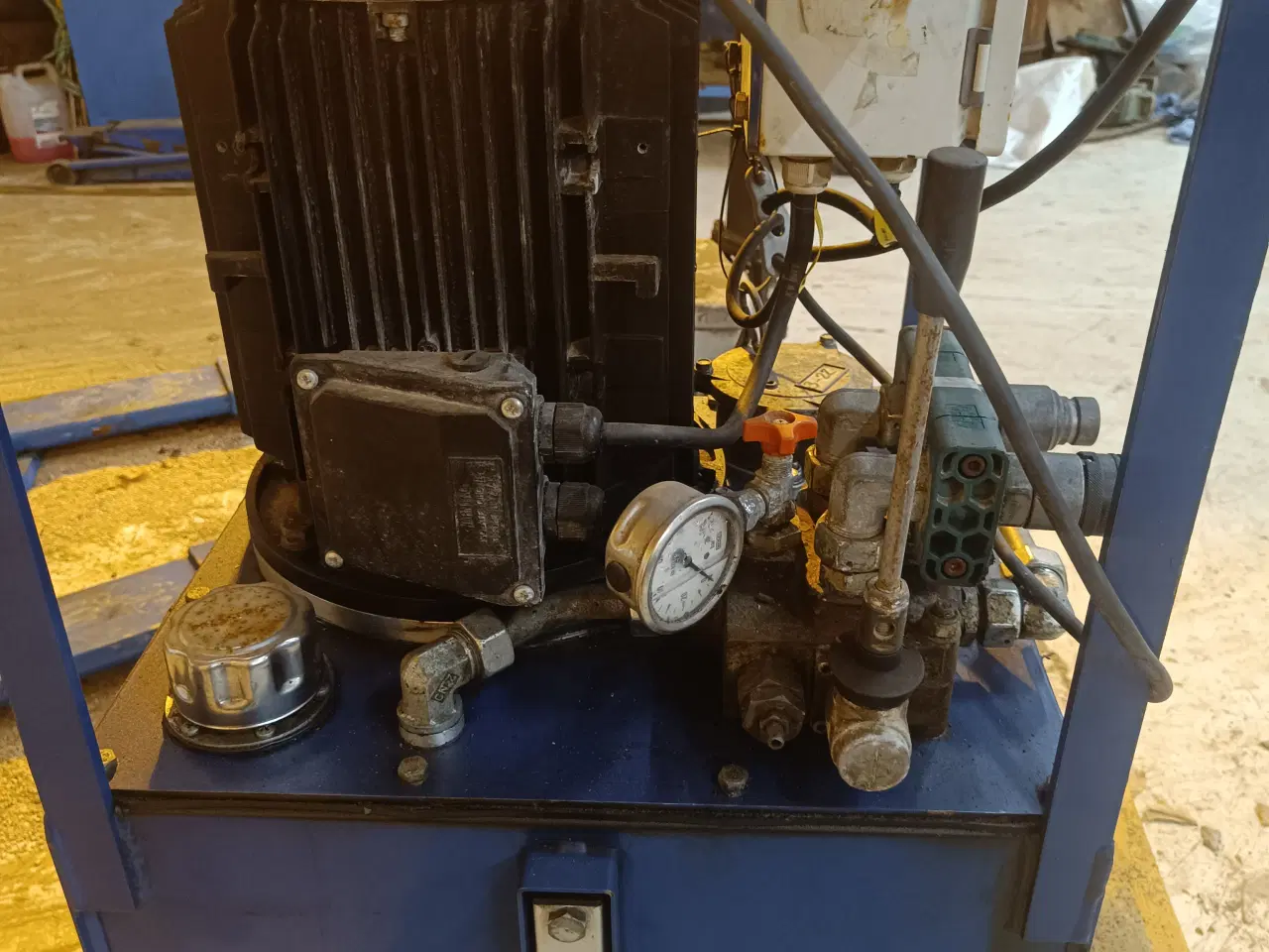 Billede 2 - Hydraulik station.