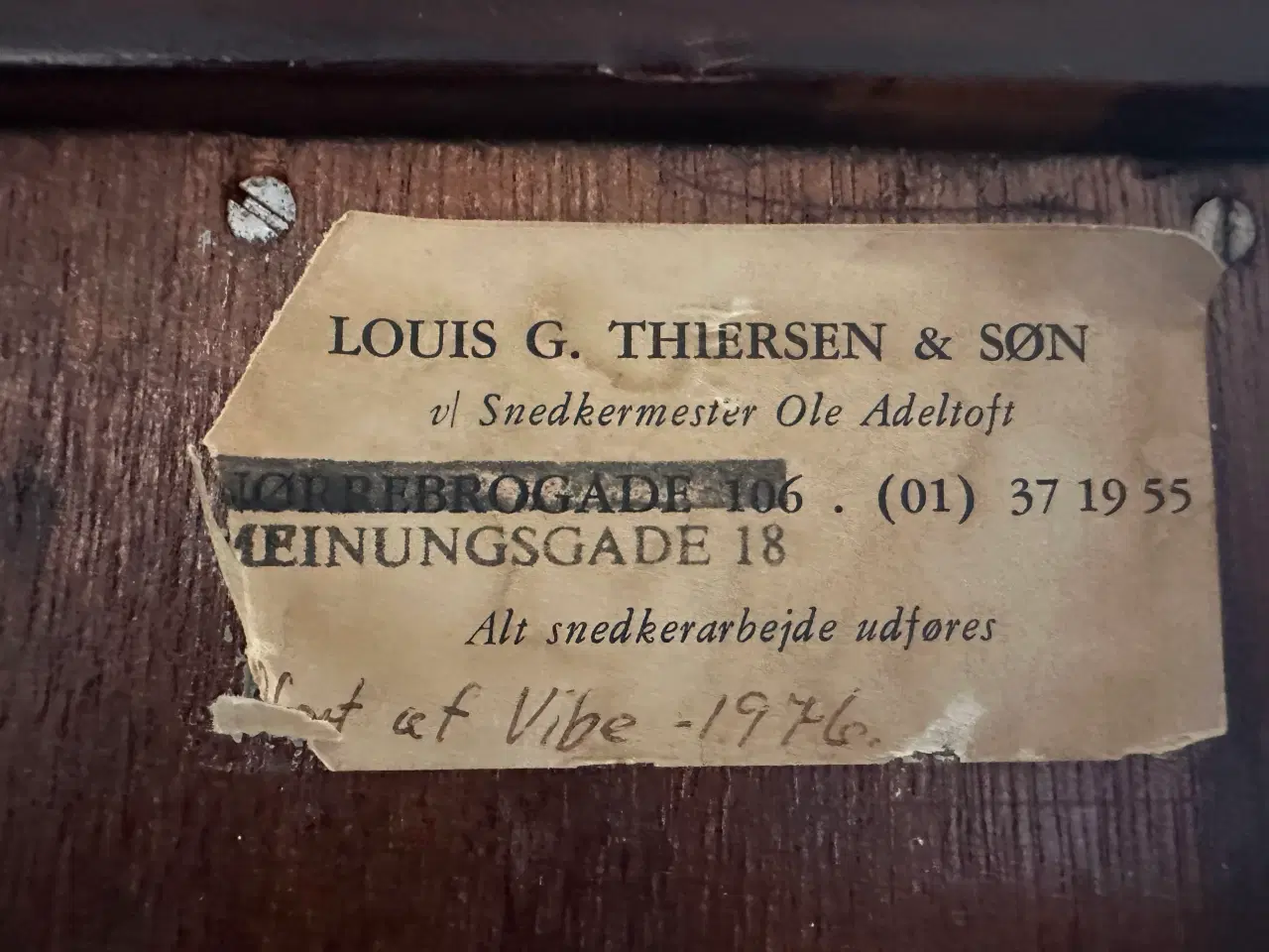 Billede 2 - Snedkerlavet vitrine