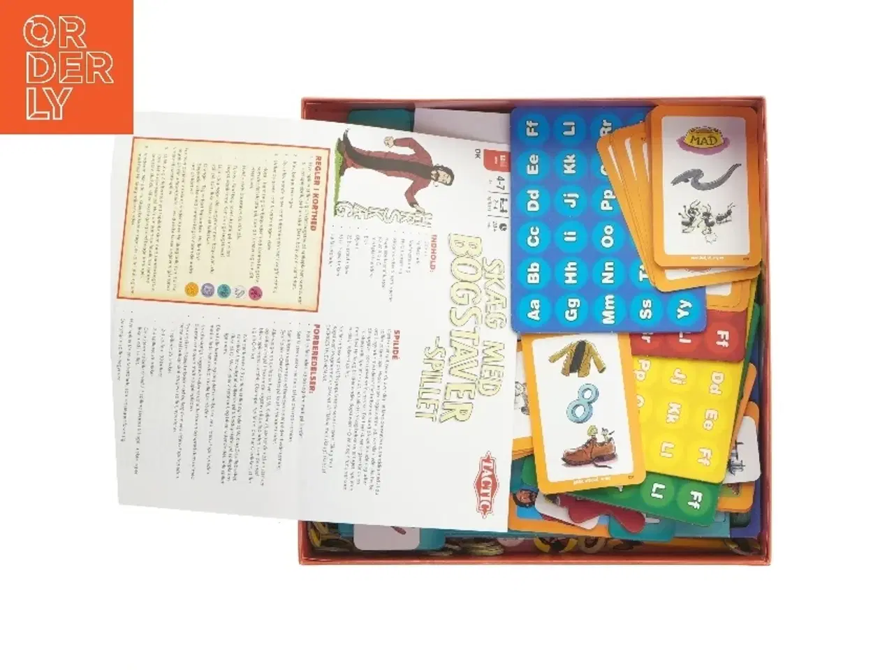 Billede 2 - Skæg med Bogstaver brætspil fra Tactic, DR (str. 25x25 cm)