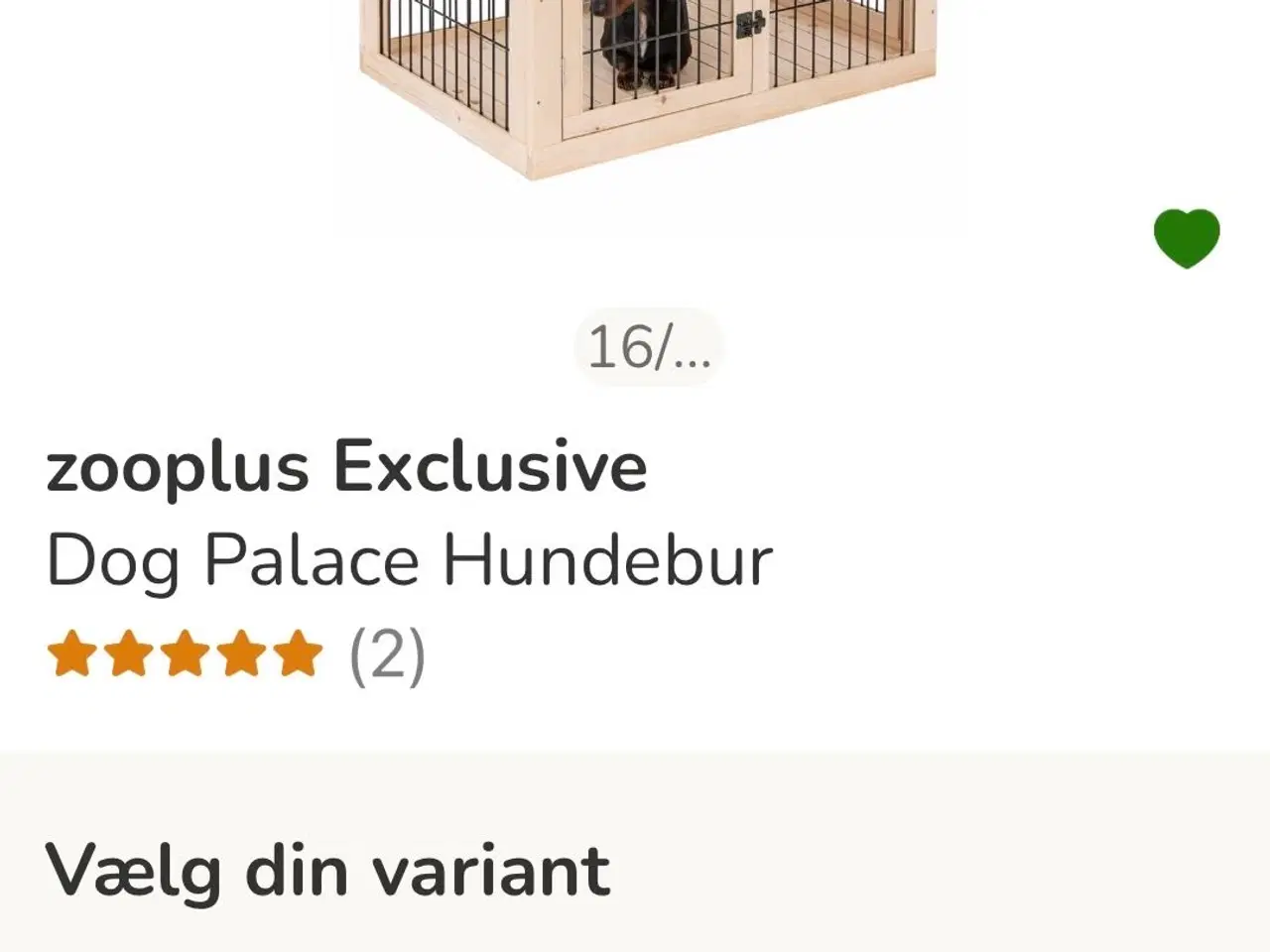 Billede 5 - Hundebur i naturtræ