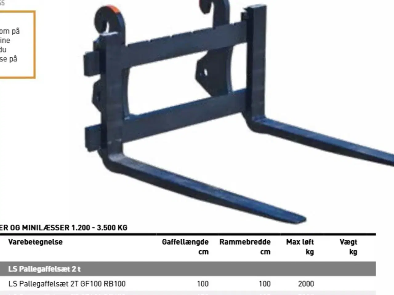 Billede 6 - JST Pallegafler