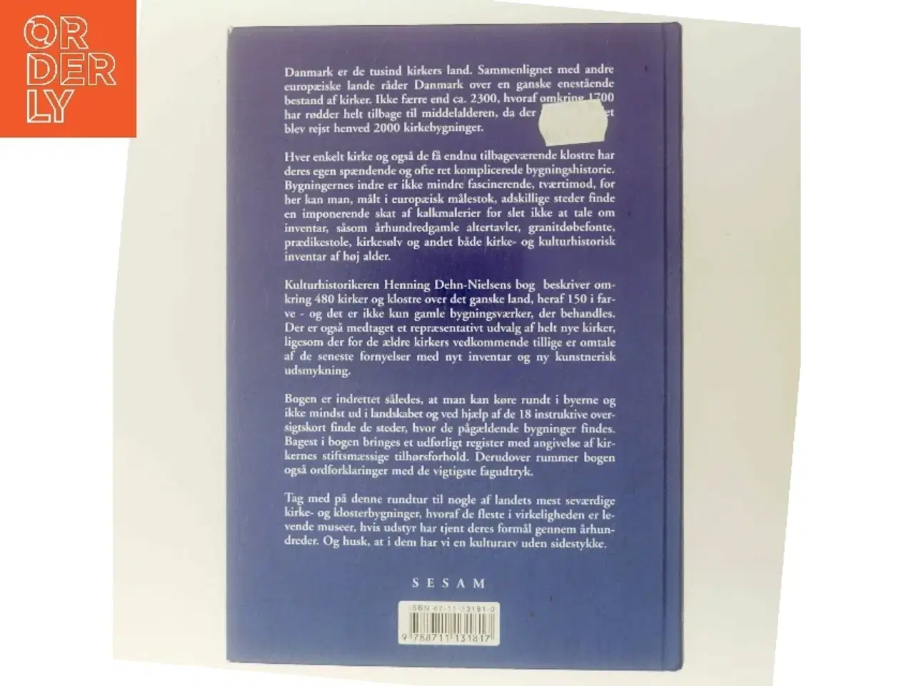 Billede 3 - Kirker og klostre i Danmark af Henning Dehn-Nielsen (Bog)