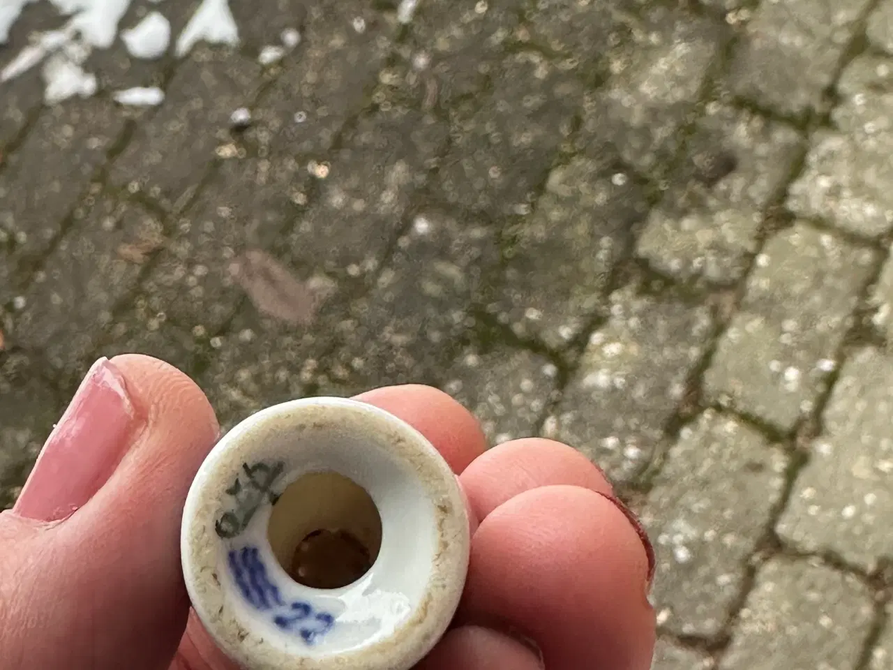 Billede 5 - 3 Royal Copenhagen musselmalede peberstrå/bøsser