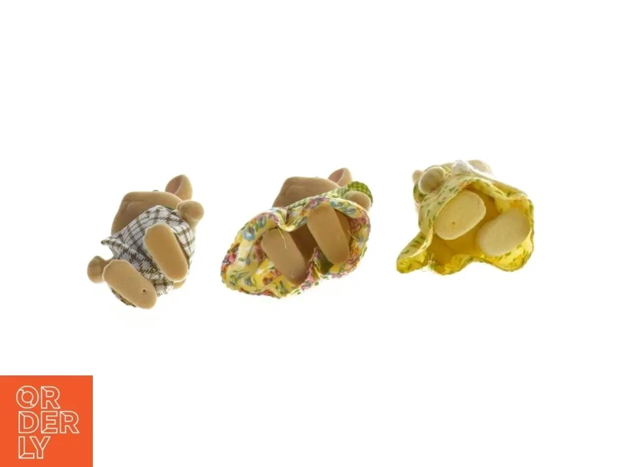 Billede 2 - Tre miniature kanindukker fra Sylvanian Families (str. 10 cm. 3 styk)