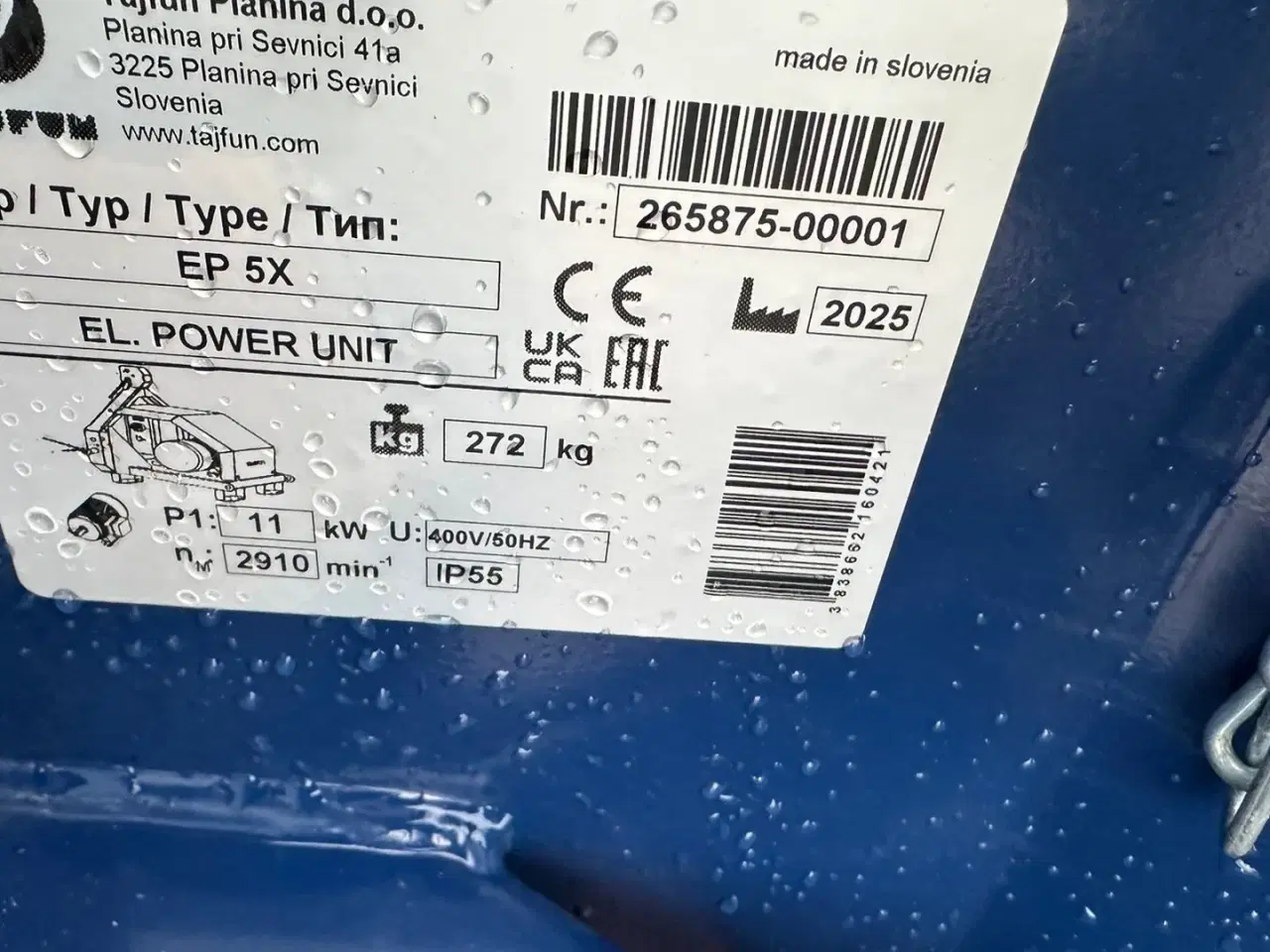 Billede 5 - Tajfun El Power Ep5x