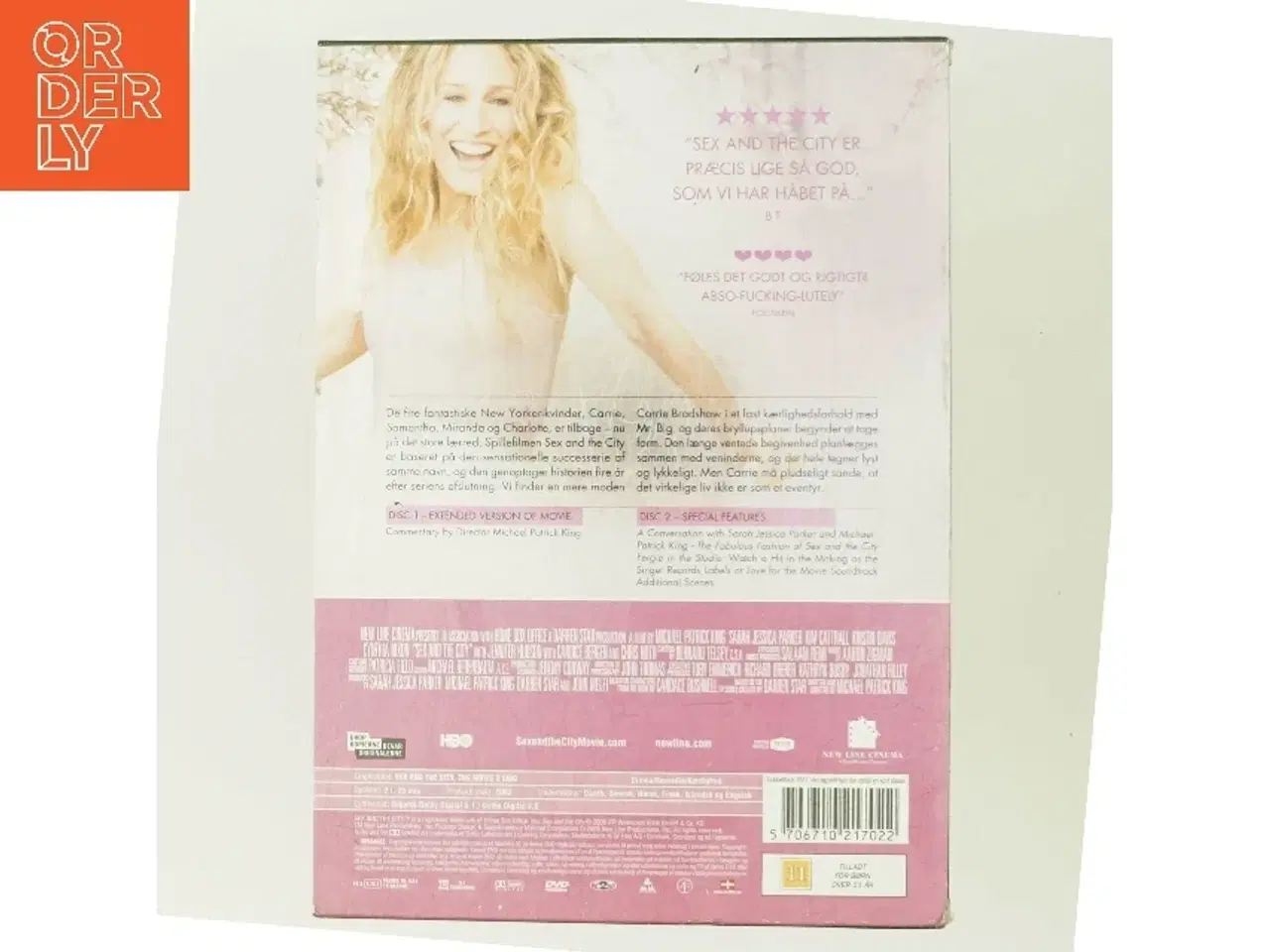 Billede 3 - Sex and the City (2disc Version) med Sarah Jessica Parker (DVD)