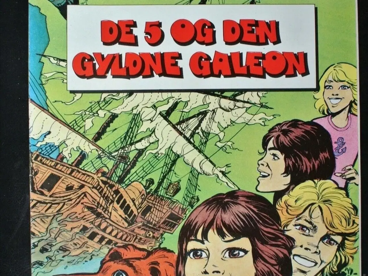 Billede 1 - de 5's eventyr 1 - den gyldne galeon, af serge ros