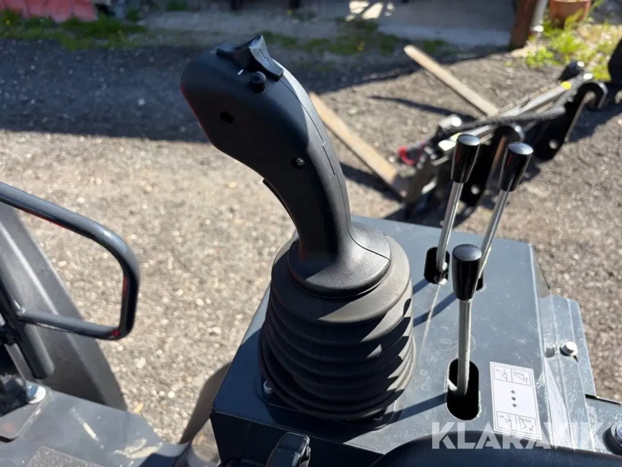 Billede 12 - Minilæsser Wiseman W1160 med skovl og hydrauliske gafler