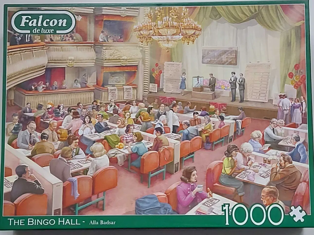 Billede 1 - Falcon de luxe puslespil 1000 brikker 