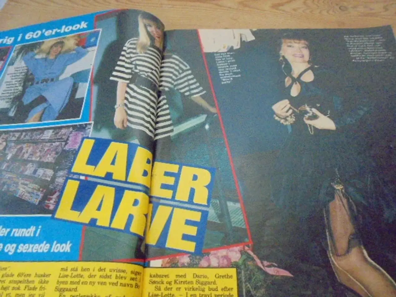 Billede 4 - Se og Hør blad med Gasolin - 1991 - uden forside!!