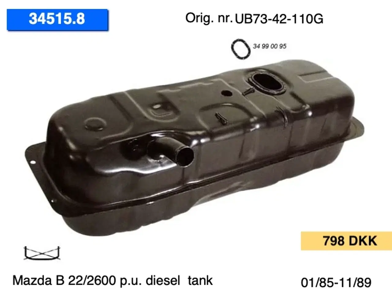 Billede 6 - Nye Mazda 121/B pu/MX3 tanke m.m.