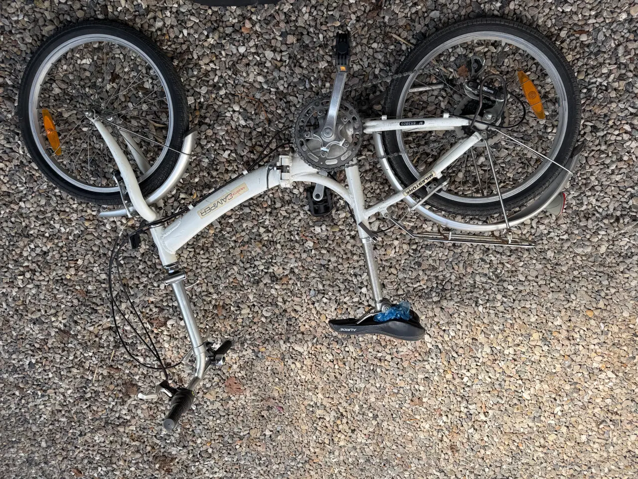 Billede 2 - Campingcykler, fold sammen, let og handy med gear