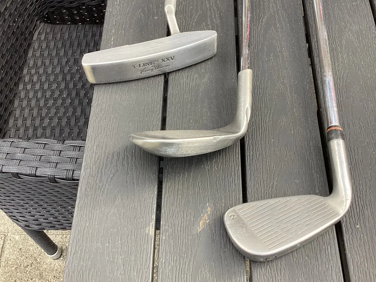 Billede 4 - Golferen  2 jern , Wedge, og Tommy Armourv putter.