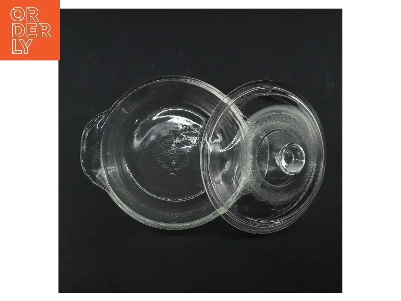 Billede 5 - Glasgryde med låg (str. Ø 14,5 cm)