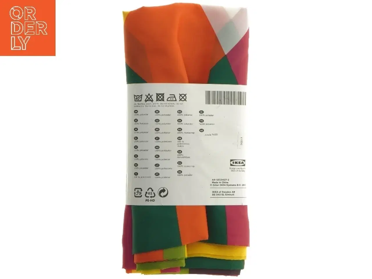 Billede 4 - Farverigt badeforhæng 180x200 cm fra IKEA (str. 180x200 cm)