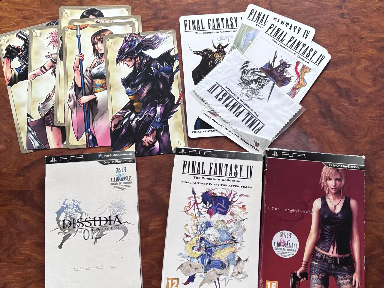 Billede 1 - Mix Final Fantasy PSP Games (Give it bud)