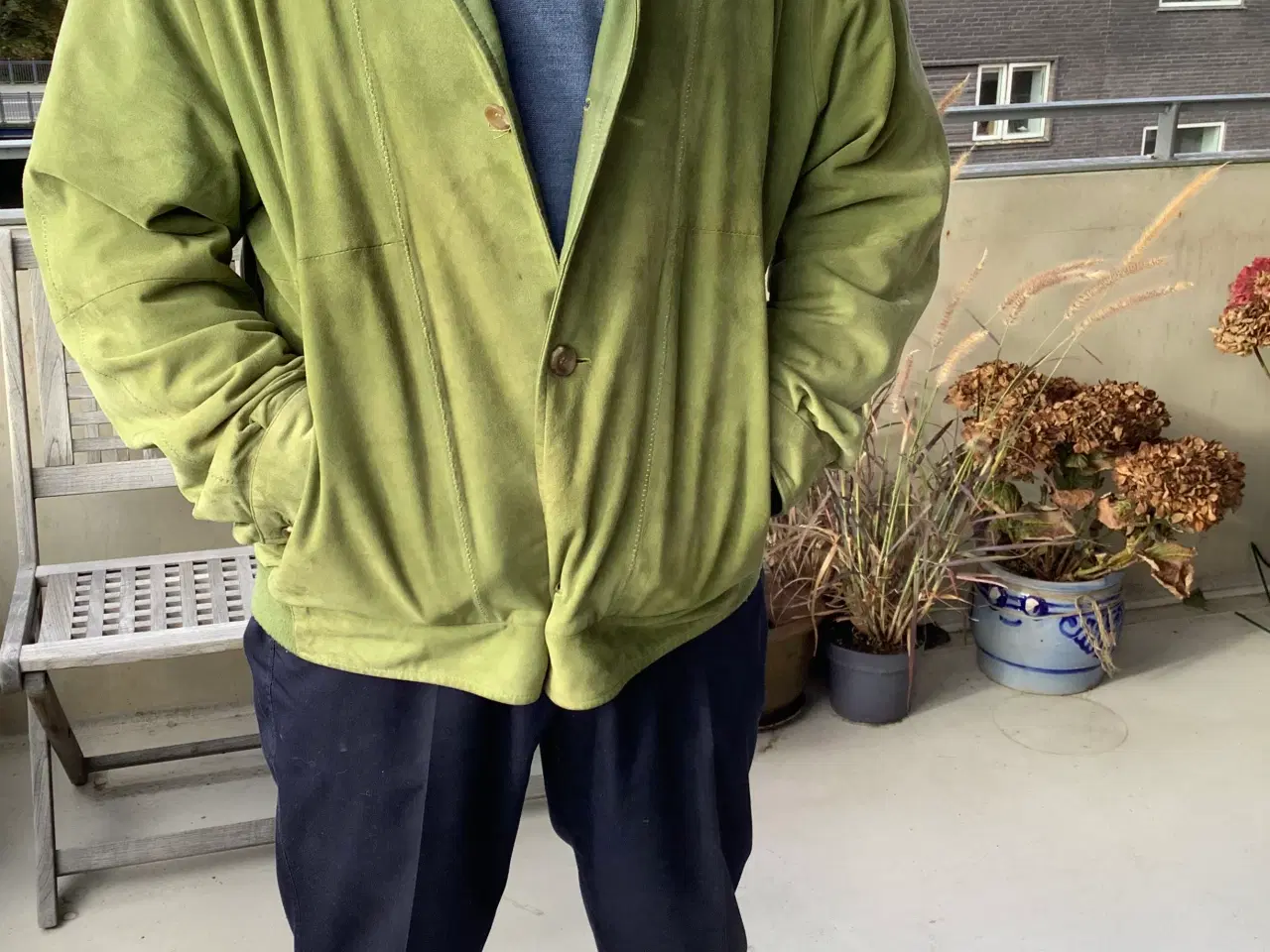 Billede 6 - Herrerjakke i ruskind