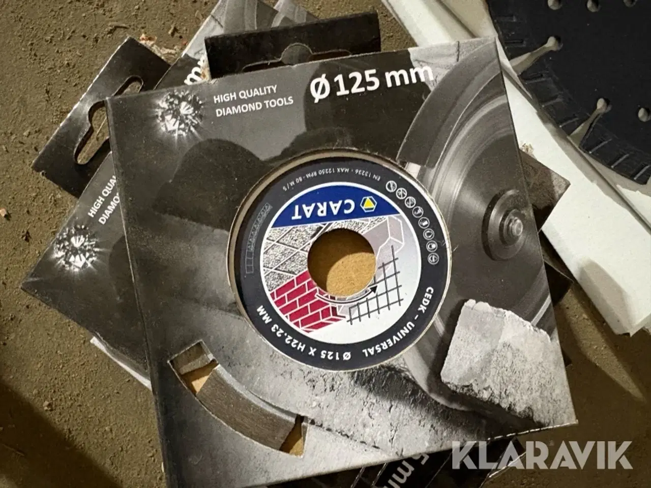 Billede 3 - Parti af diamantskiver (Ø125 mm + Ø230 mm)