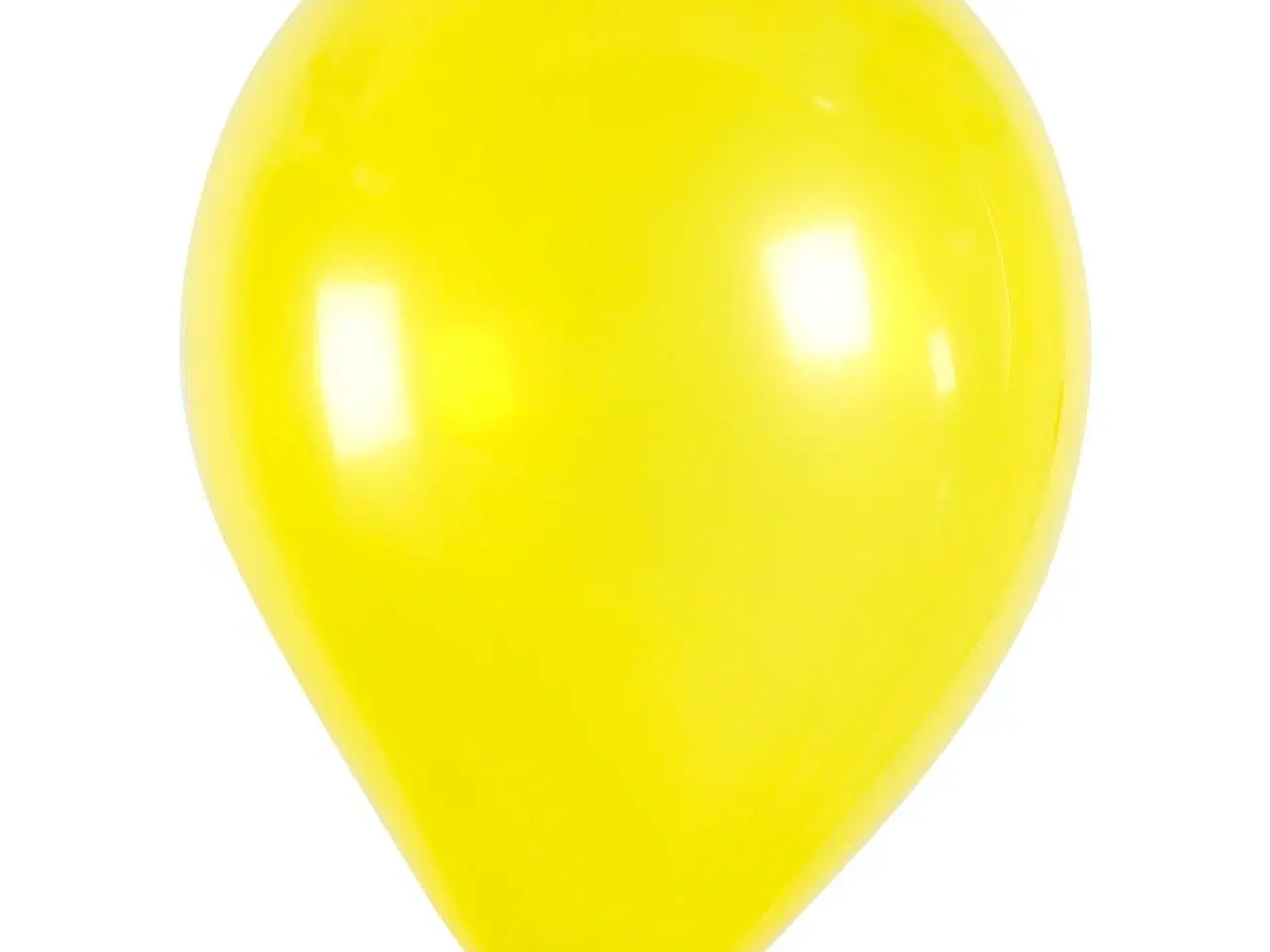 Billede 1 - Gule Runde Balloner 23 cm - 10 stk. Pakke