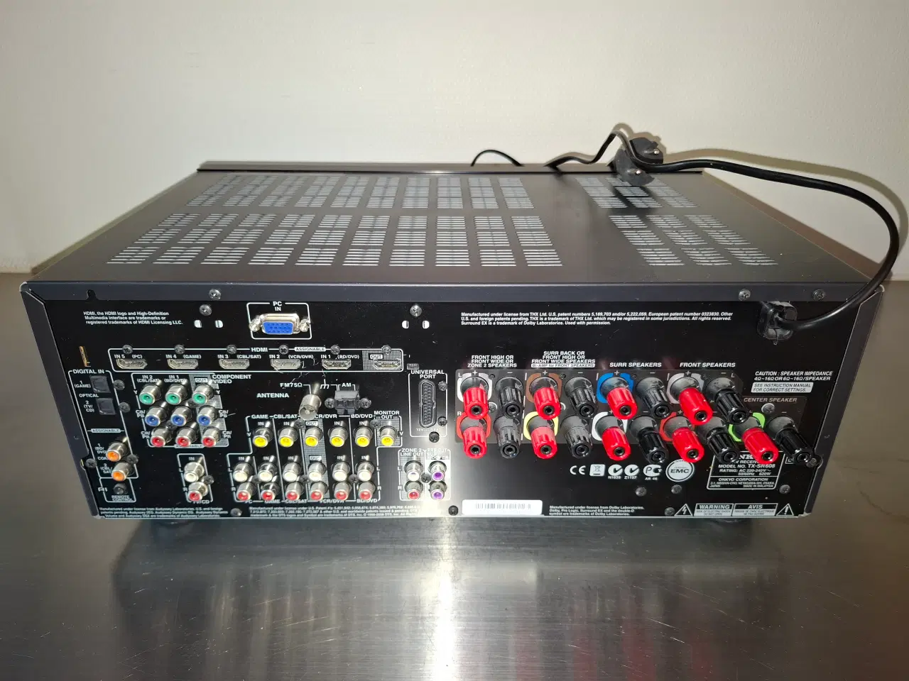 Billede 3 -  ONKYO TX-SR608