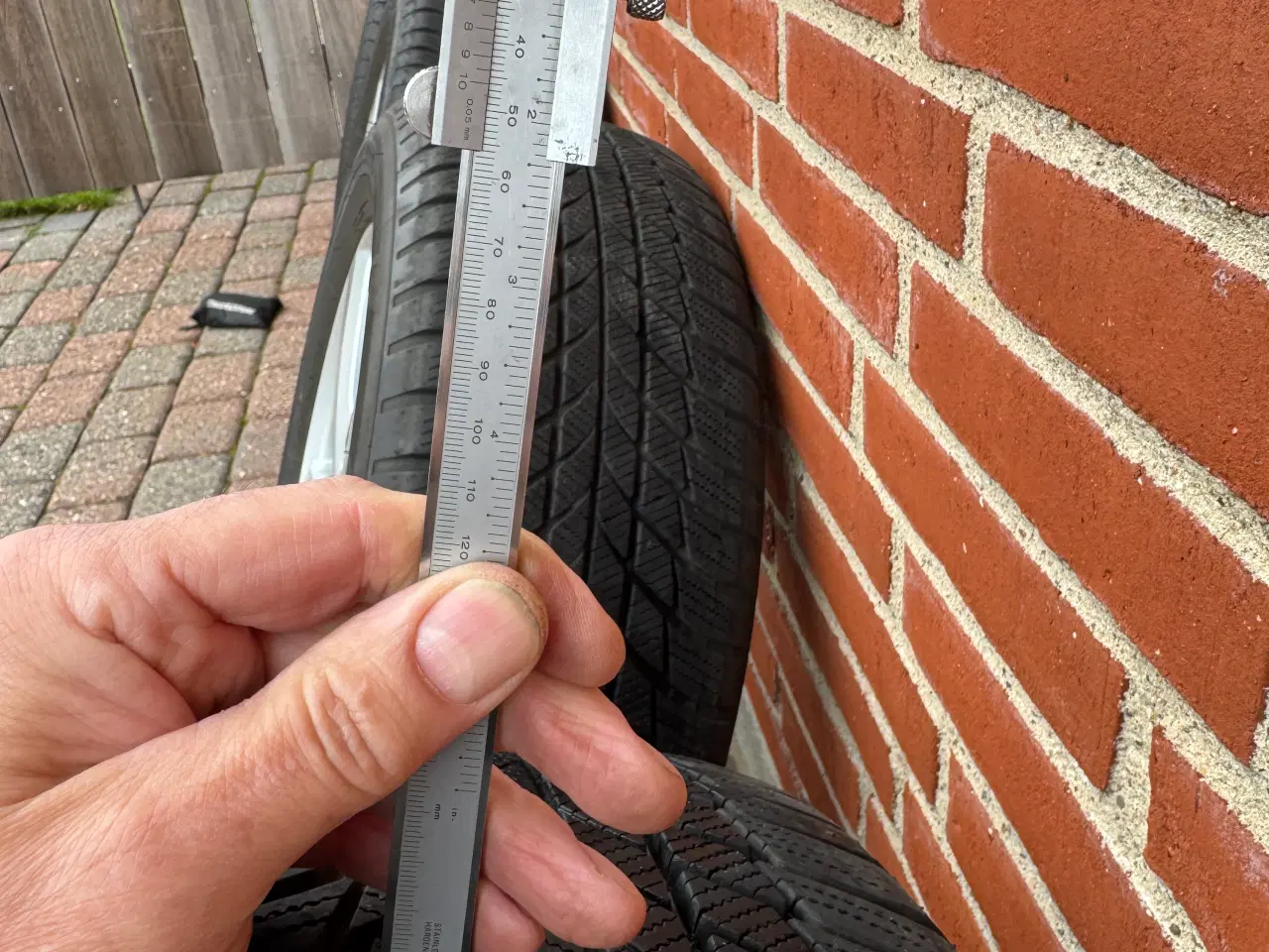 Billede 8 - Alufælge, 17" med vinterdæk.