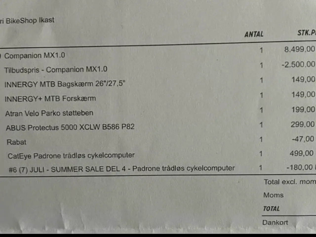 Billede 2 - Ny Mountainbike kun kørt 10km