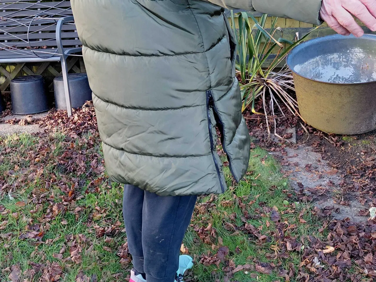 Billede 3 - Frakke med hætte