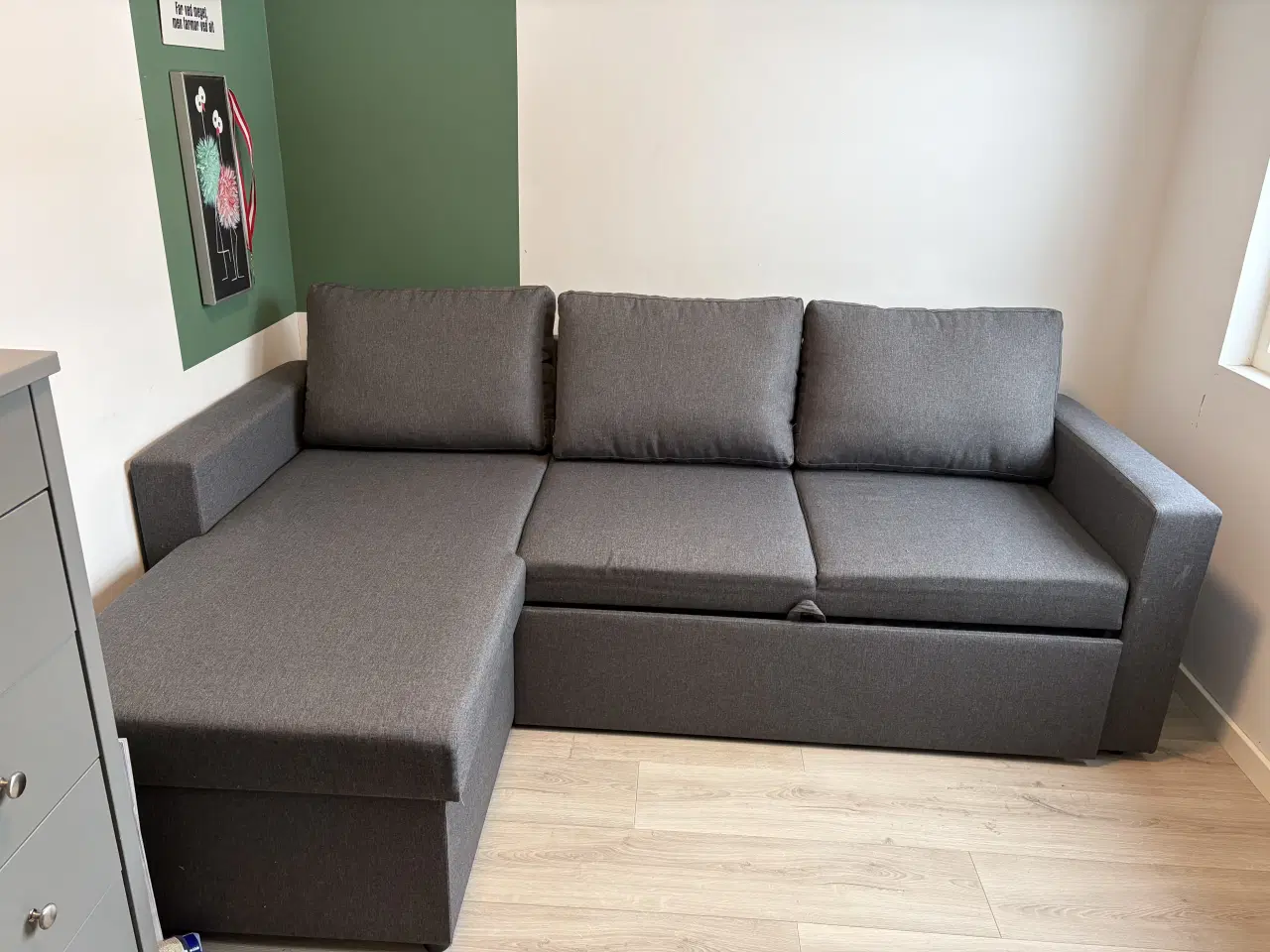 Billede 2 - Sovesofa med Chaiselong
