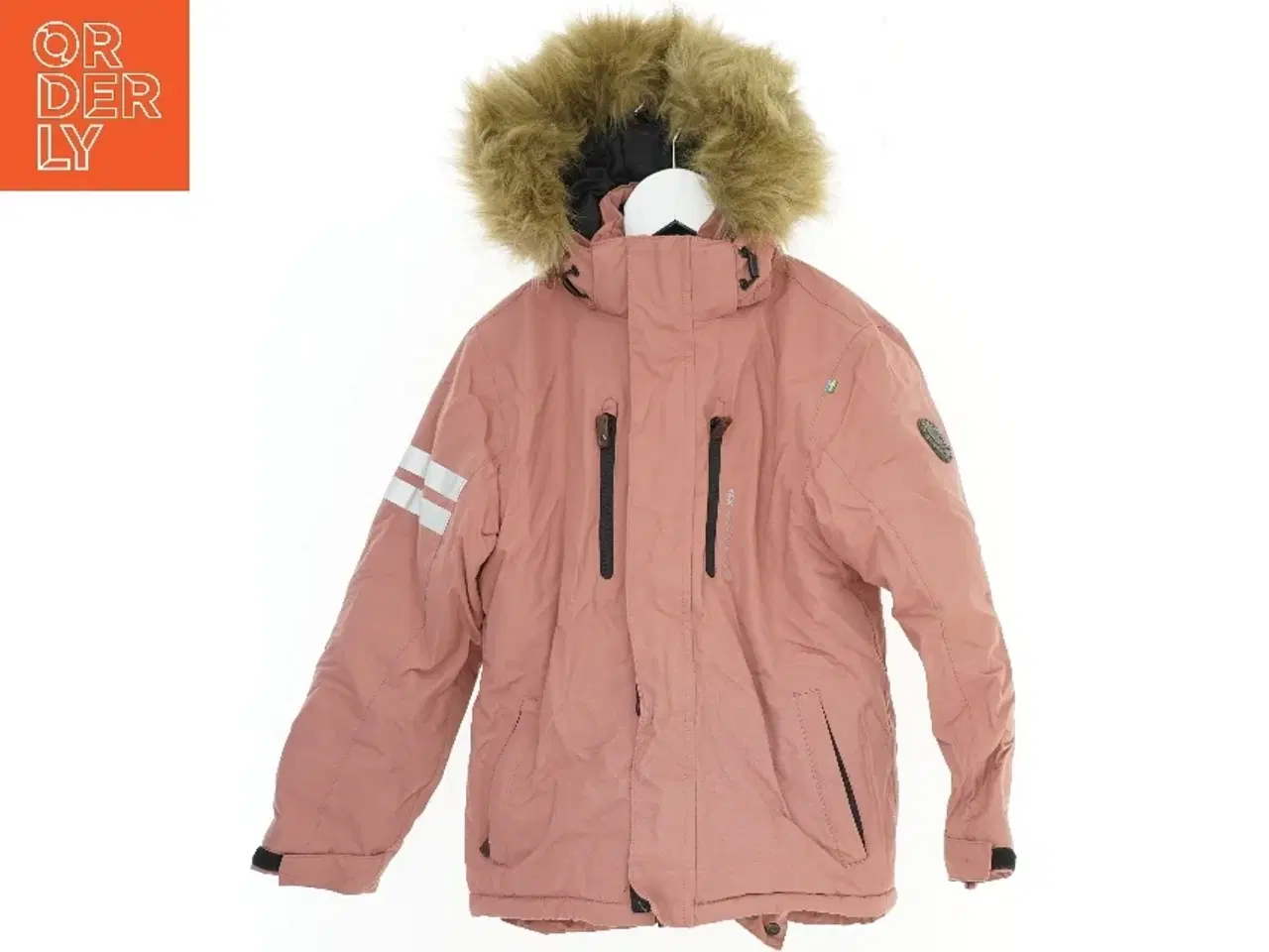 Billede 1 - Vinterjakke med pelskrave fra Lindberg (str. 128)